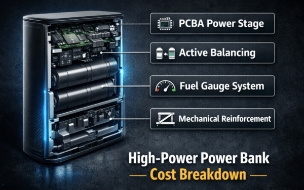high power power bank cost engineering breakdown