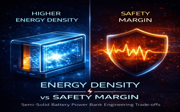 Semi-solid battery Higher Energy Density