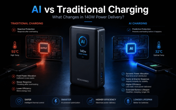 comparing AI charging vs traditional charging
