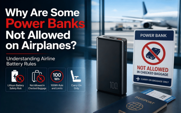 Why Are Some Power Banks Not Allowed on Airplanes?