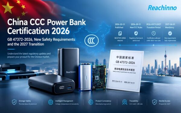 China CCC Power Bank Certification 2026 and GB 47372-2026 transition timeline